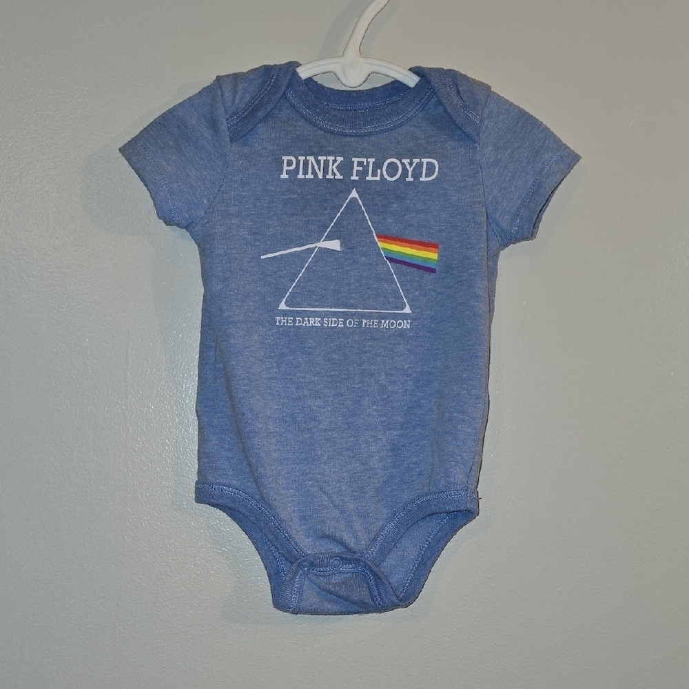 Pink Floyd Blue Bodysuit with Prism Design